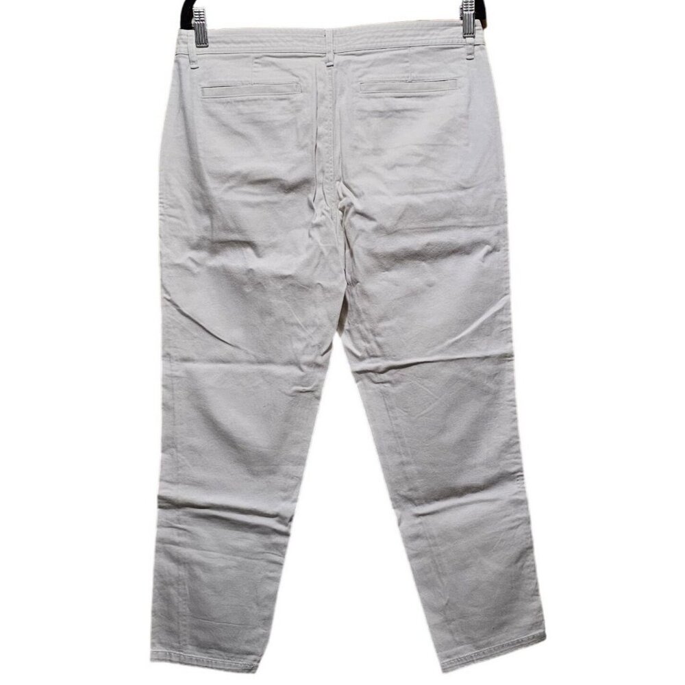 Garnet Hill Womens Organic Cotton & Lycra Pants Size 10B‎ Beige - Picture 2 of 9